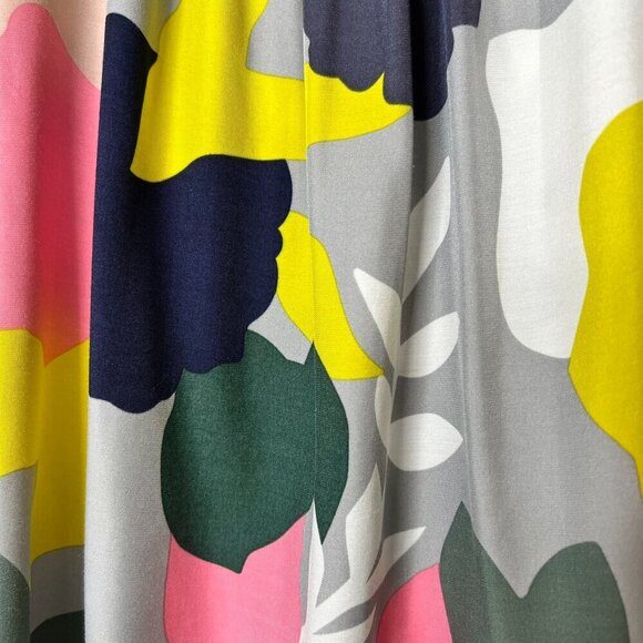 Boden Blouse Womens Size US 2 Colorful Ravello Floral Silk Blend Springtime - Picture 5 of 15